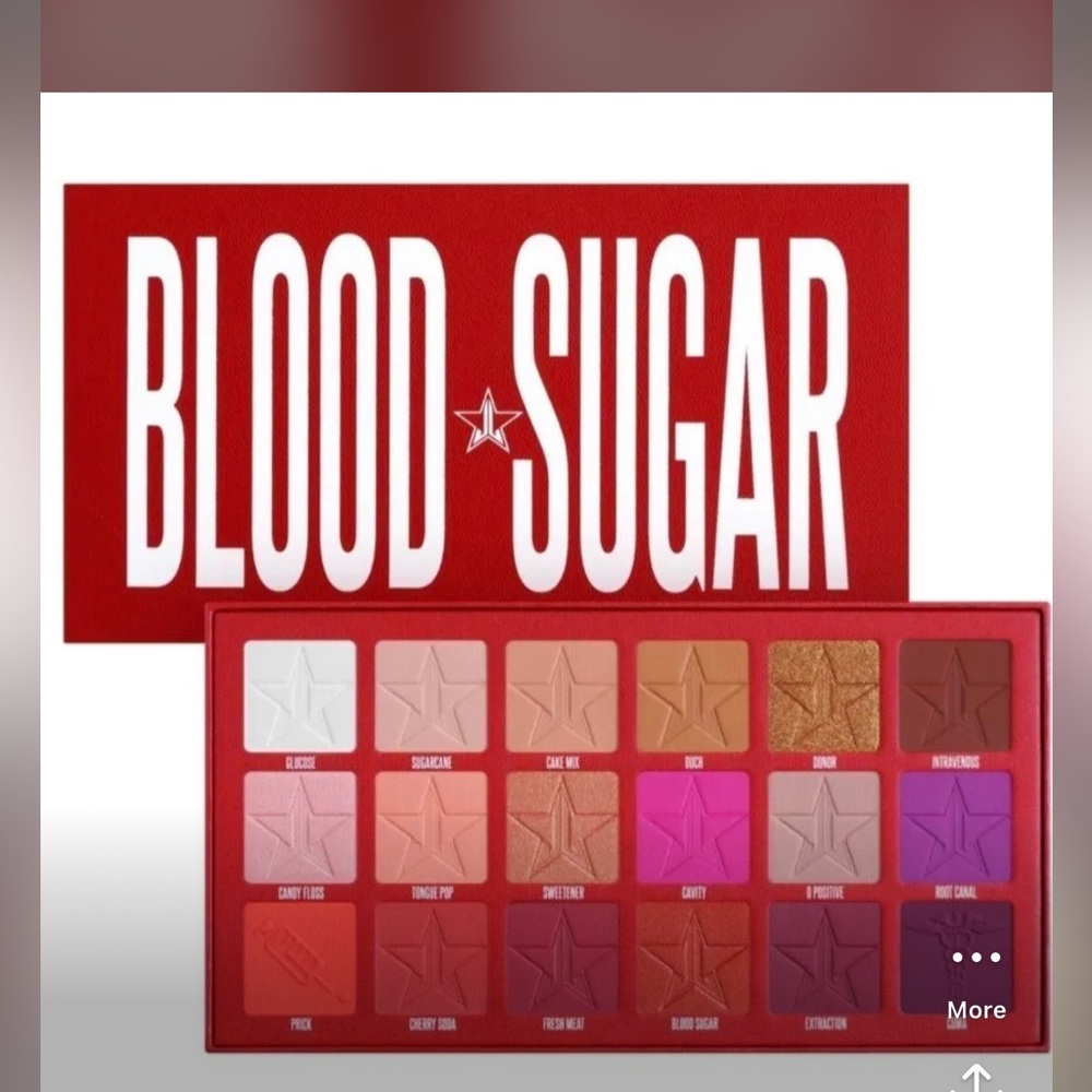Jeffree Star Eye Shadow
Palette-Blood Sugar